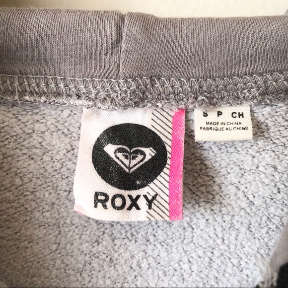 Roxy | Salt and Pepper 1/2 Zip Hoodie - Picture 4 of 8
